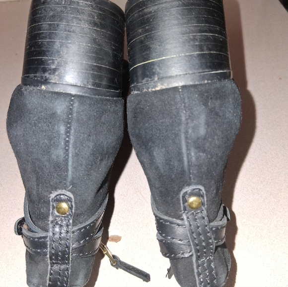 Lauren By Ralph Lauren Damara Leather Ankle Boots Size 7.5B - Picture 12 of 12